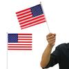 20Pcs USA United States Mini Flags Fade Resistant Hand Held Small Miniature American US Flags Party Accessories