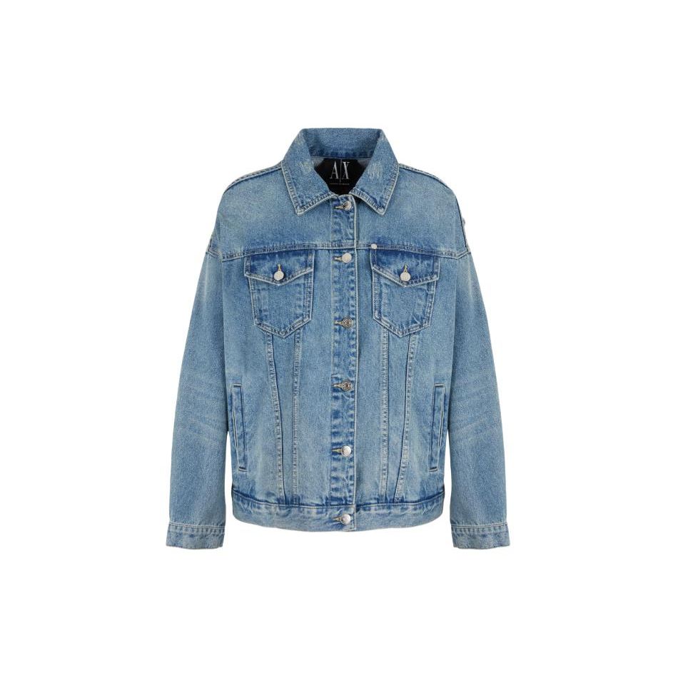 Armani Exchange Vintage Wash Single Button