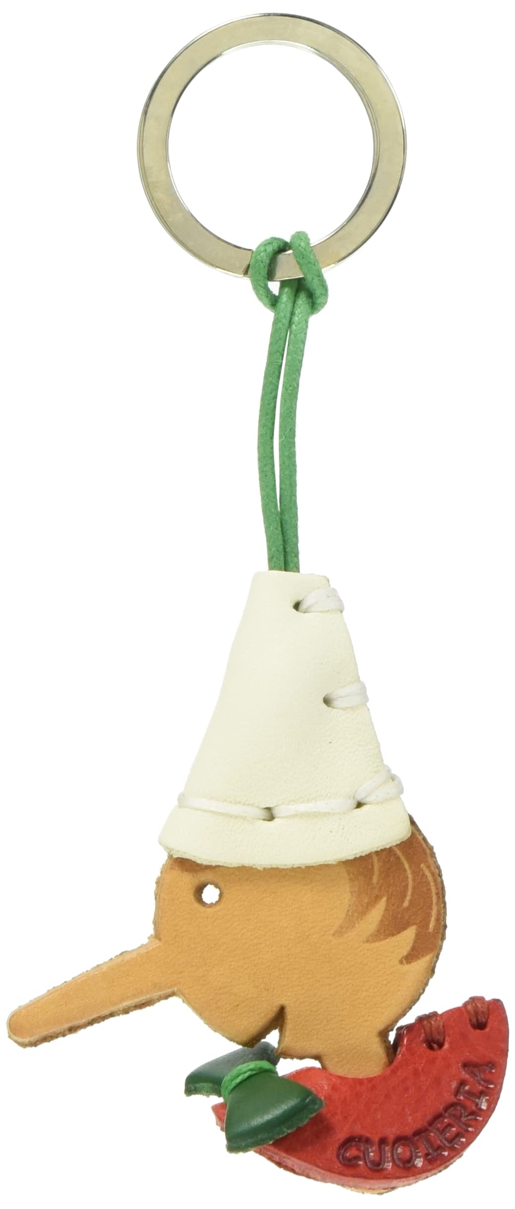 

LA CUOIERIA Pinocchio Keychain, Handmade Genuine Leather, Made in Italy, P335