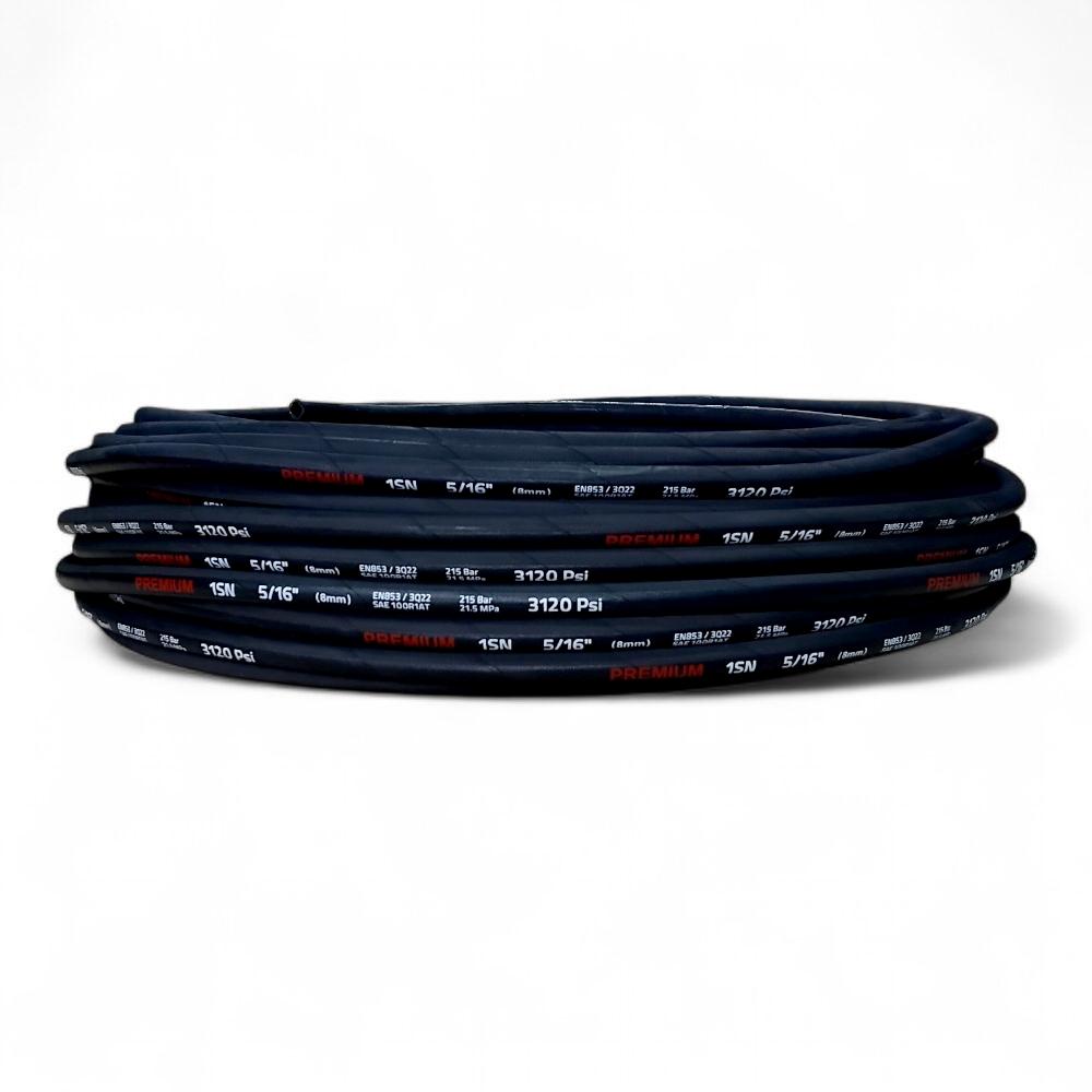 Premium Wąż Hydrauliczny Dn06 1Sn (1/4") 225 Bar