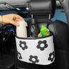 Car Seat Back Storage Bag Creative High-end Car Storage Box Women's Car Rear Seat Storage Finishing Box Car Trash