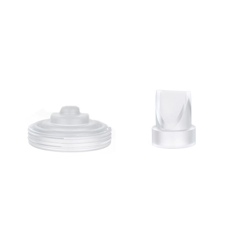 Breast Pump Replacement Parts: M5 Duckbill Valve, Silicone Diaphragm, 24mm Double Layer Flange