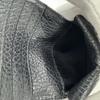 Used Maison Margiela 4 Stitch Bifold Popper Wallet Grained Leather Black