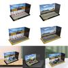 1/12 Maßstab Parkplatz Vitrine Acryl Aufbewahrungsbox Showcase Motorradmodell Diecast