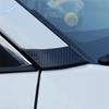 ABS Chrome / Carbon Fiber Auto Front Window Pillar A Decor Sequ Cover Trim For TOYOTA RAV4 RAV 4 XA50  - 2024 Accessories