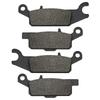 Cyleto Motorcycle Parts Front or Rear Brake Pads for Yamaha YFM550 YFM 550 Grizzly 2009-2014 YFM700 Grizzly YFM 700 2007-2018
