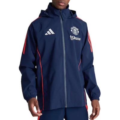 Manchester United Tiro 24 Casual Waterproof Striped Jacket Unisex Jackets IT2015