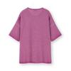 FURINA ElasTic STripe ShorT Sleeve KniT T shirT
