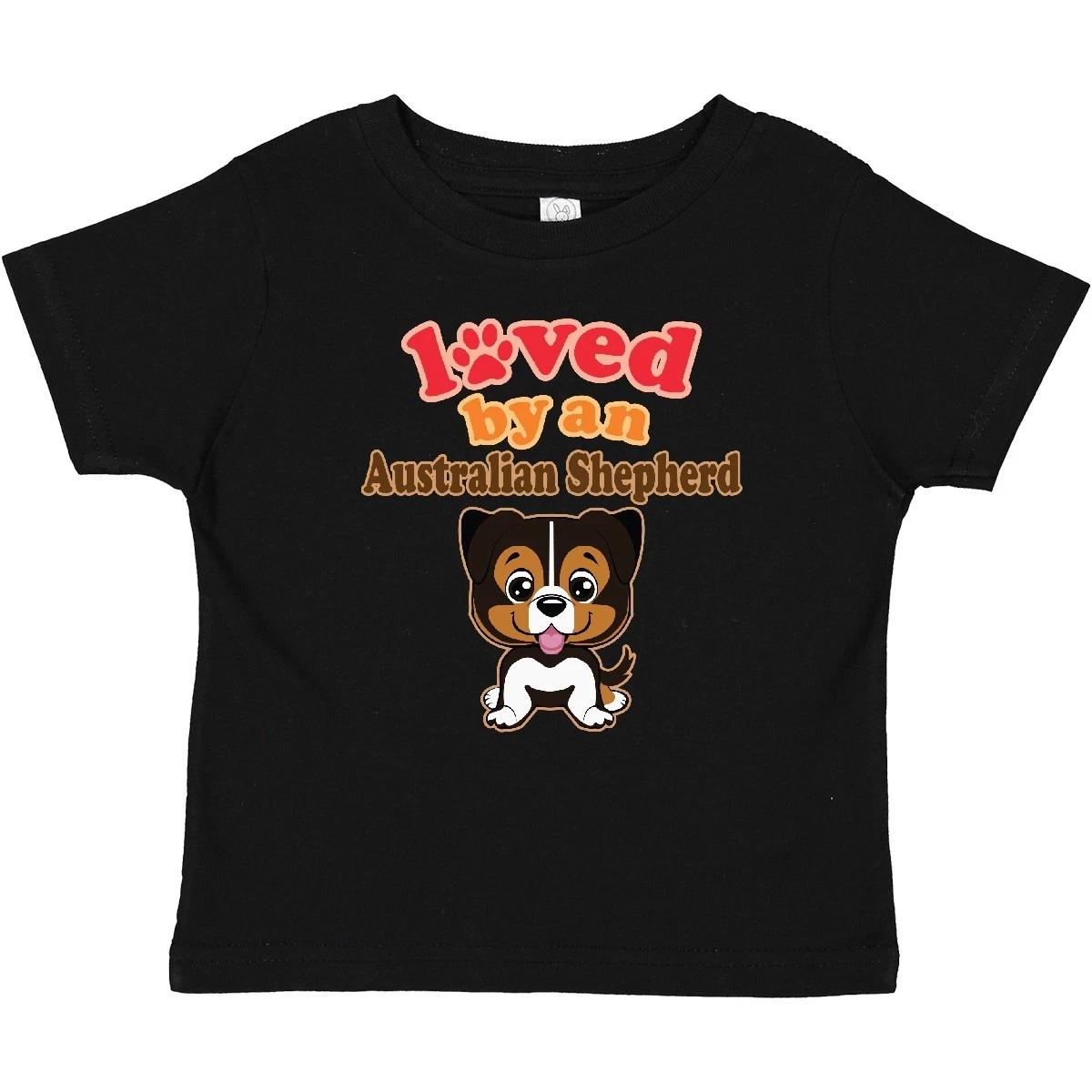 Inktastic Australian Shepherd Dog Cute Baby T-Shirt Pets Breed Infant Tees 120