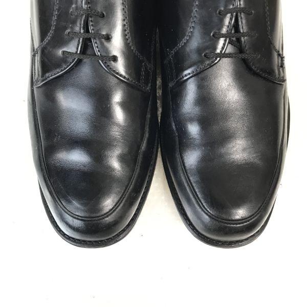 USA 70s-80s?/kinney shoes/Goodyear Welt Leather U-Tip Shoes/8.5/26.0-26.5/Black/Vintage(USED)