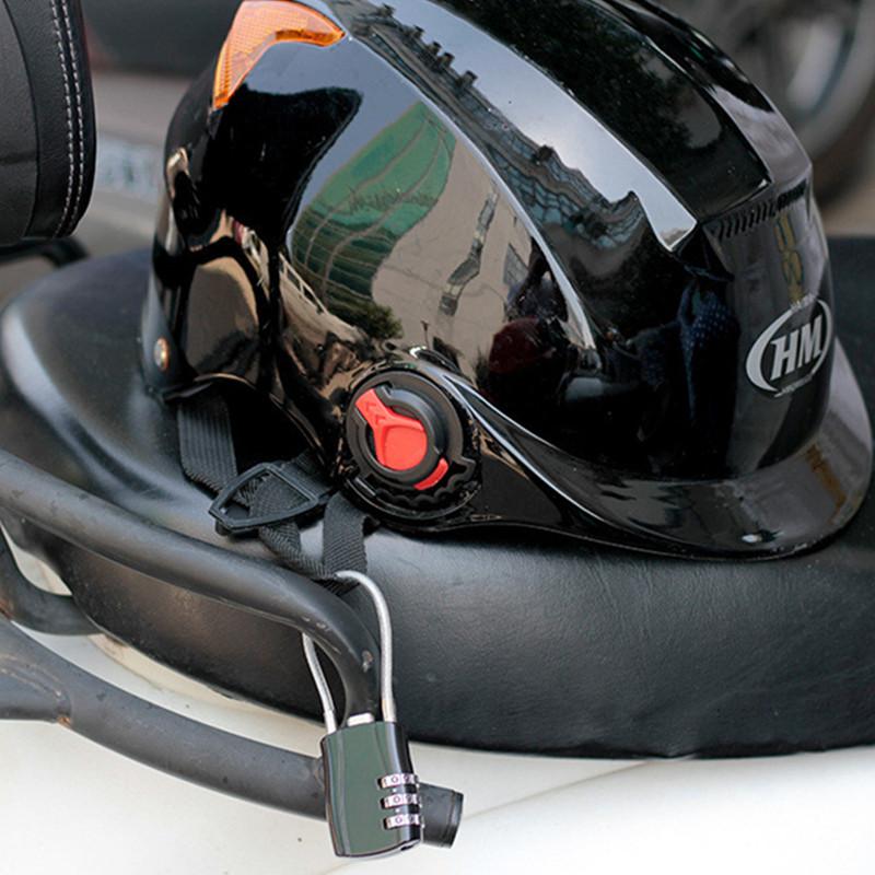 1Pcs 3 Digit Combination High Security TSA Customs Lock Helmet Lock For Backpack Trolley Case Luggage Suitcase Password Padlock