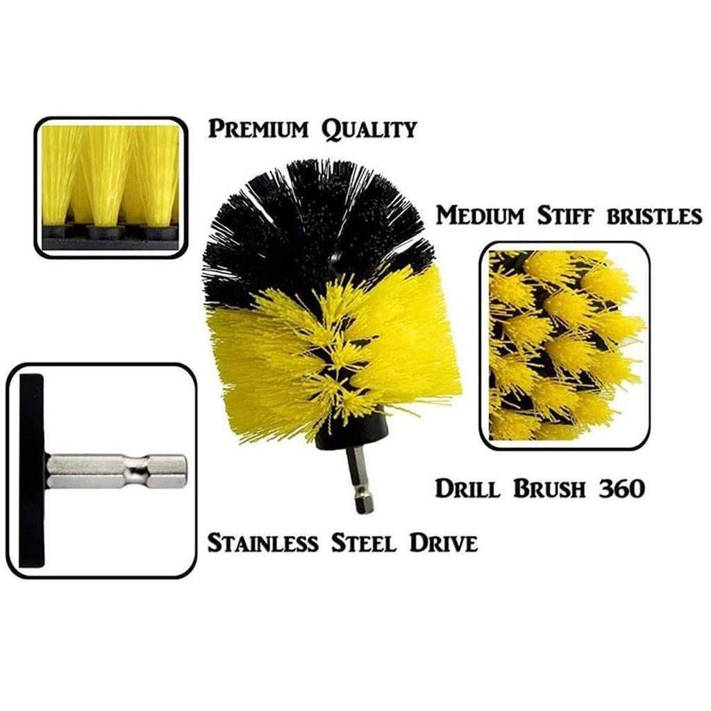 Drill Cleaning Brush Grout Scrubb Cleaning Brush Cleaner Tool