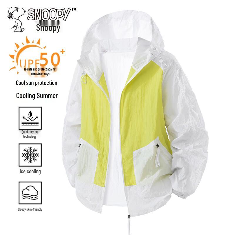 Snoopy Men s UPF50+ Ice Silk Sun Protection Jacket S