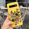 Silicon Case For Samsung Galaxy S10 Plus Phone Cover Samsung S10 S 10 S10e Flower Soft TPU Funda GalaxyS10 10e S10Plus Couqe