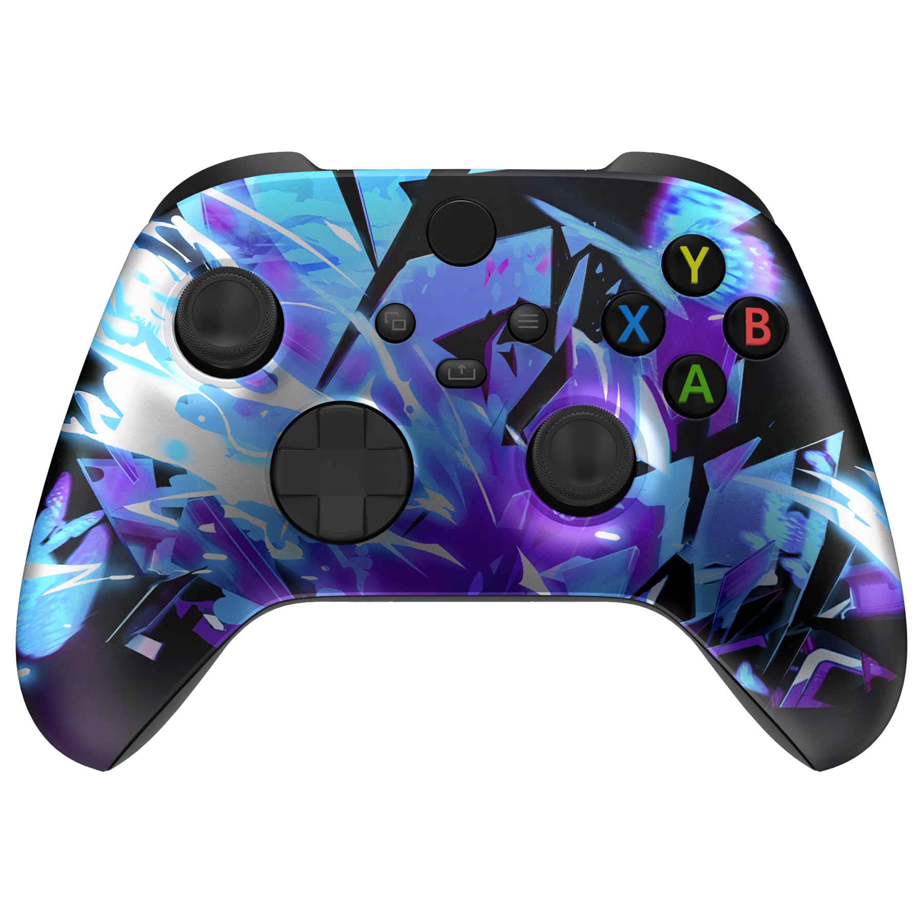 

custom front housing shell for Xbox Series featuring a mildly cover faceplate for Xbox Series and Xbox Core not the Dark eXtremeRate s X/S,