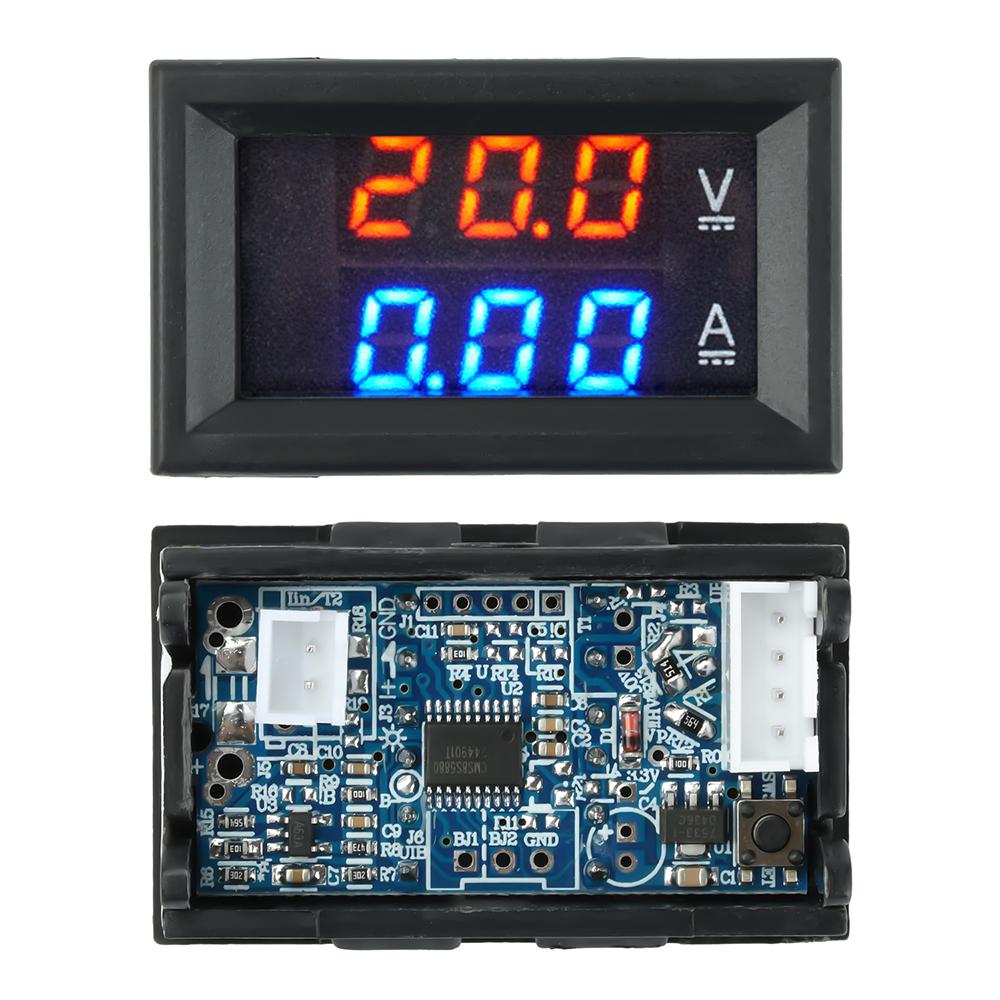 DC0-300V 10A 50A 100A Voltmeter Ammeter Dual Digital Volt Amp Meter Gauge LED display Meter Amperemeter Voltage Indicator H28UI5