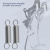 2Pcs Silver Electric Bike Support Spring Universal Foot Support Spring