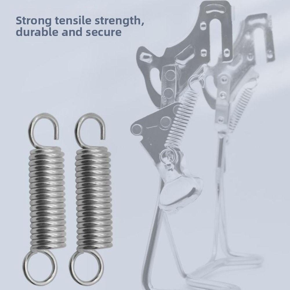 2Pcs 7*1.5cm Motorcycle Rear Bracket Spring Universal Foot Support Parking Assist Bracket Spring