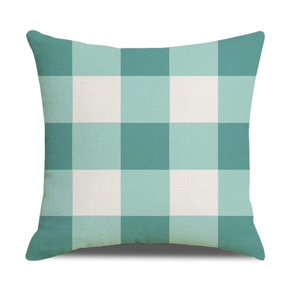 Nuova Copricuscino Decorativo Nordic Moderno Semplice in Lino Copricuscino per Divano con Motivo Geometrico
