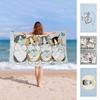Character M-Mofusand C-Cat Microfiber Printed Beach Towel Mountain Climbing Yoga Beach Swimming Running Absorbent Soft Towel