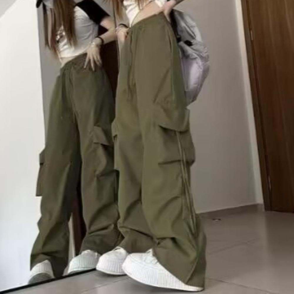 2026 Workwear Casual Pants - Women's Loose Street Dance Hip-Hop Trendy Wide Legged Long Pants