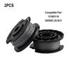 Replacement Pack of Two Spools for 24 Volt Cordless Trimmer CLGT2425H Including 1 5mm x 6m Nylon Line for Use with Garden Tools