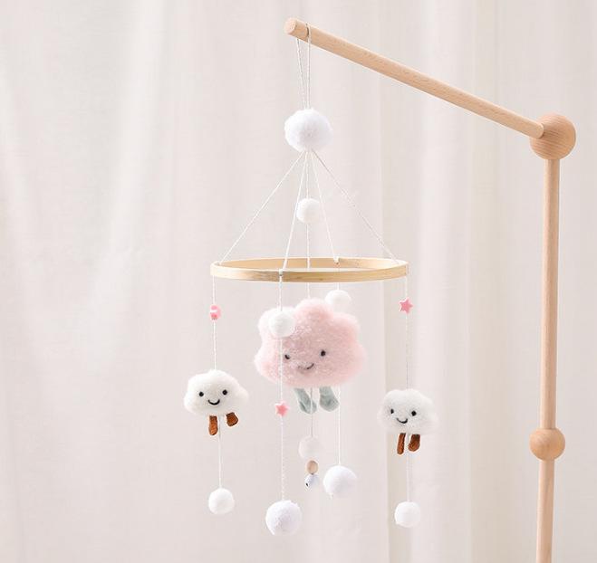 Rotating Crib Mobile: Newborn Baby Sleep Aid & Educational Rattle Toy