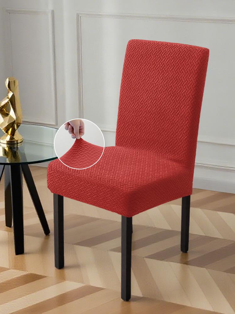 Universal Stretch Chair Cover With Back For Wedding Dining Room Home Furniture Seat Protector