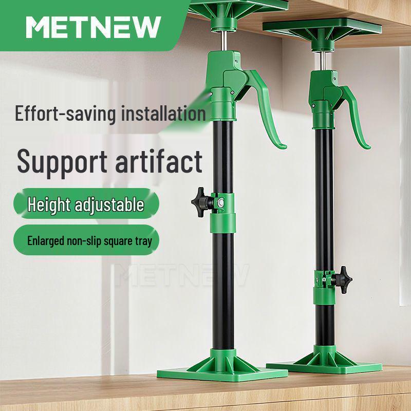 Adjustable Ceiling Support Tool for Gypsum Board Installation