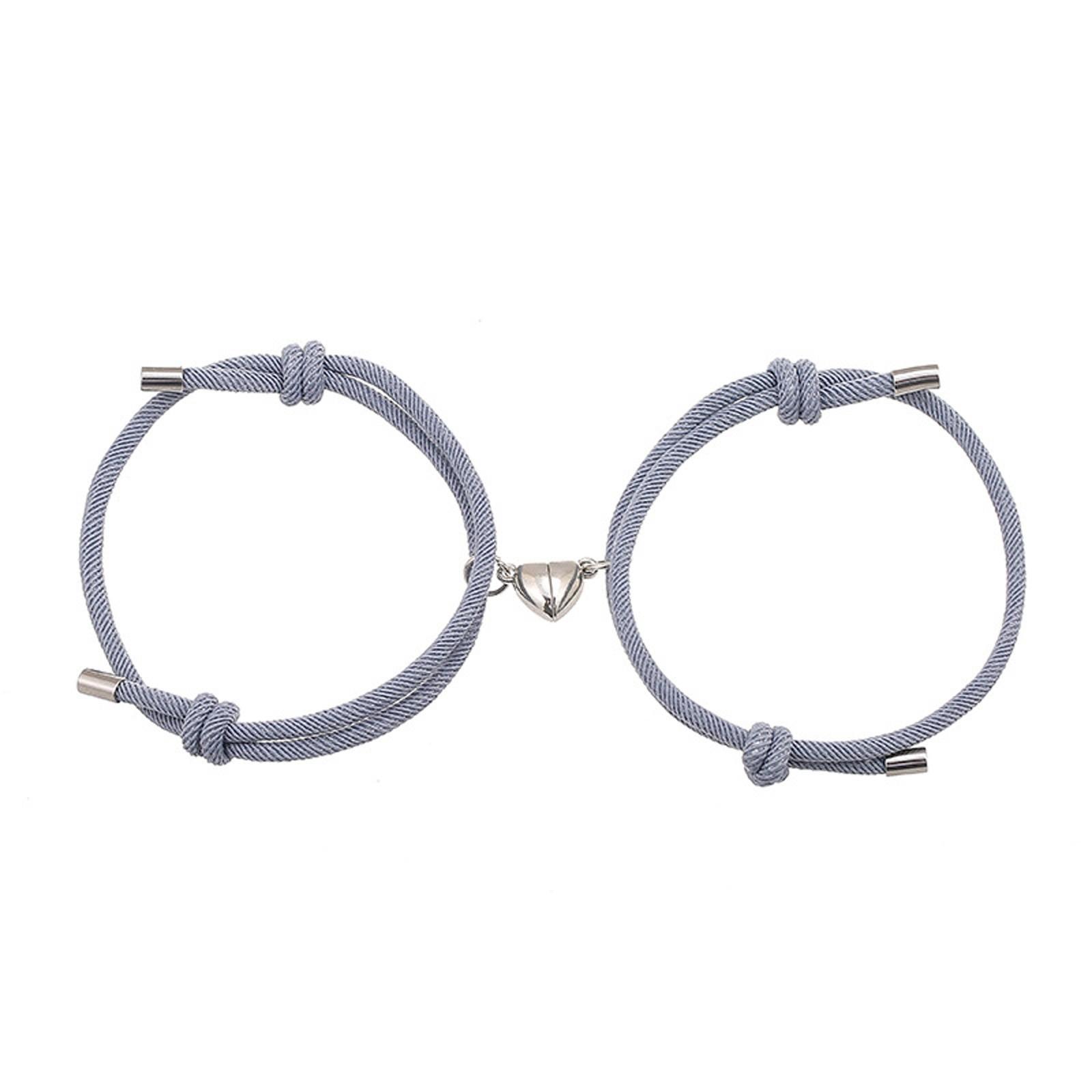 

Love Magnetic Couple Bracelet One Size
