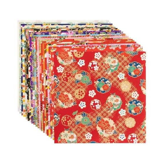 Washi Kawasumi Specially Selected Hand Dyed Kyoto Yuzen Washi Chiyogami 15cm Various Patterns 20 Patterns Included