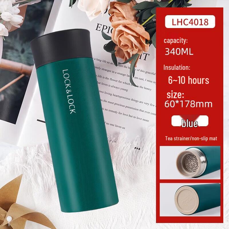 LOCK&LOCK LHC4019 400ml 304 Stainless Steel Business Thermos