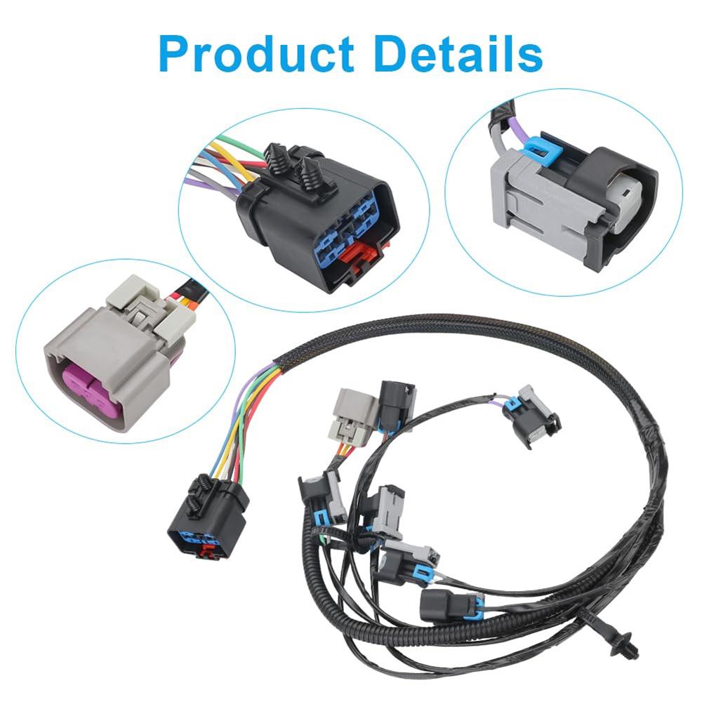 Fuel Injector Wiring Harness 4868408Ad For Dodge Grand Caravan Chrysler V6 3.3L