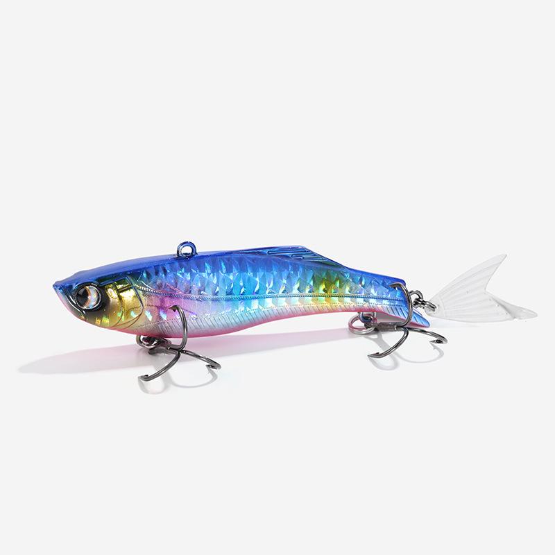 Shiny Tail VIB Hard Bait Fish Lure for All Water Layers 80mm/20g