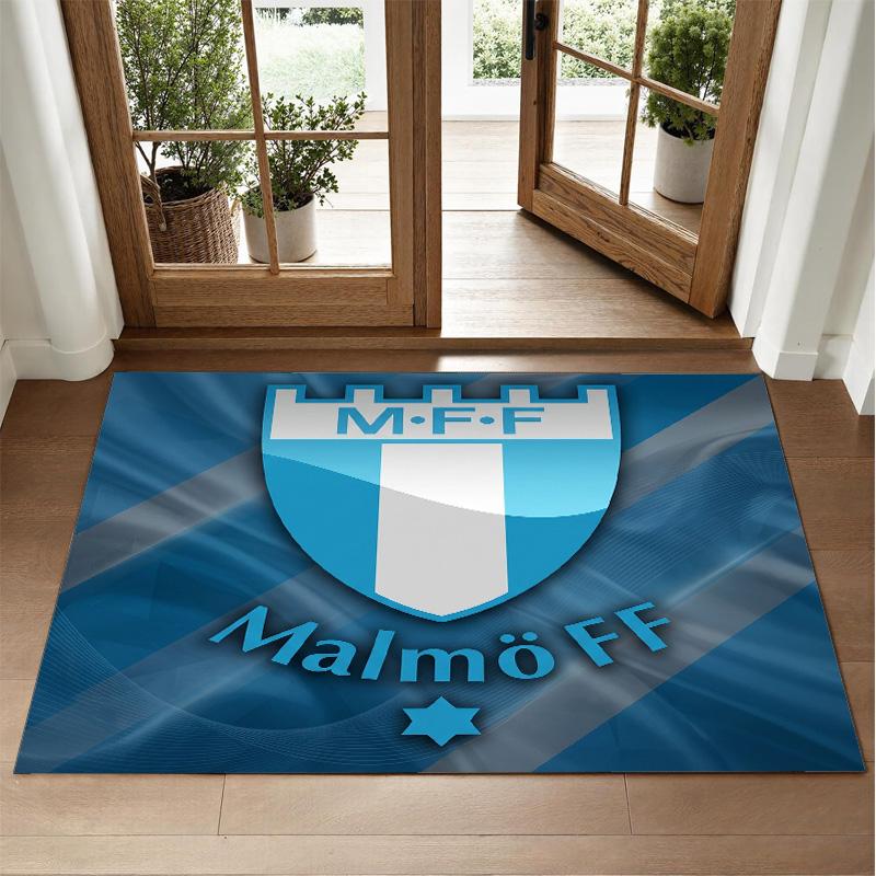 Malmö FF Design Kristall-Samt-Teppich Weich Dekorative Matte für Schlafzimmer Eingang