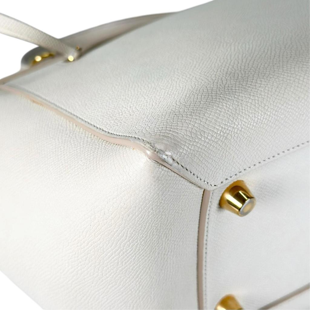 CELINE Belt bag Handbag Ivory Women used
