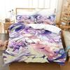 Anime Kawaii Girl La+Darknesss 3D NEW Duvet Cover Pillowcase Bedding Set Adult Boy Girl Bedroom Decoration Single Double Large