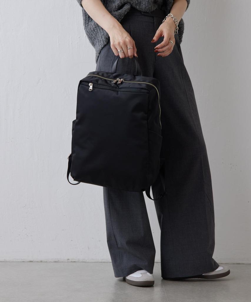 backpack with mesh back RUZ1032225A0002 Free Black Other 2 [Russet] Multi-functional (SF-221)