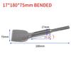 Electric Hammer Drill with Flat and Bent Chisel Bits for Tile, Wall, and Cement