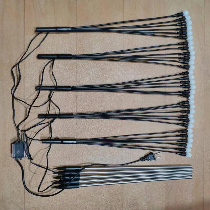 Outdoor Firefly Garden Lamp, 6-Head Plug-in