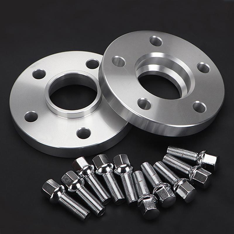 2PCS 10/12/15/20MM 5x112 66.6 Hub Centric Wheel Spacer With Extended 14X1.5 Wheel Bolts For Mercedes Benz