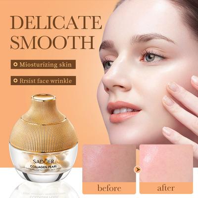 70g Snail Filling Cream Collagen Protein Pearl Deep Hydrating&Moisturizing&Weakening Fine Line Face Cream