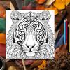 Mandala Animal Drawing Creative Imagination and Realistic Doodles Adult Picture Book