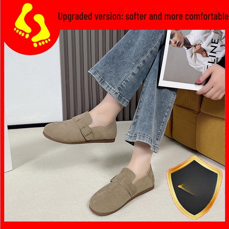 Женские мокасины Birkenstock в стиле ретро, ​​осенняя коллекция 2025 года. 37