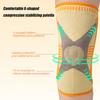1pcs Professional Knee Brace with Patella Pad & Side Stabilizers, High-Elastic Compression Knee Sleeve for Fast Pain Relief