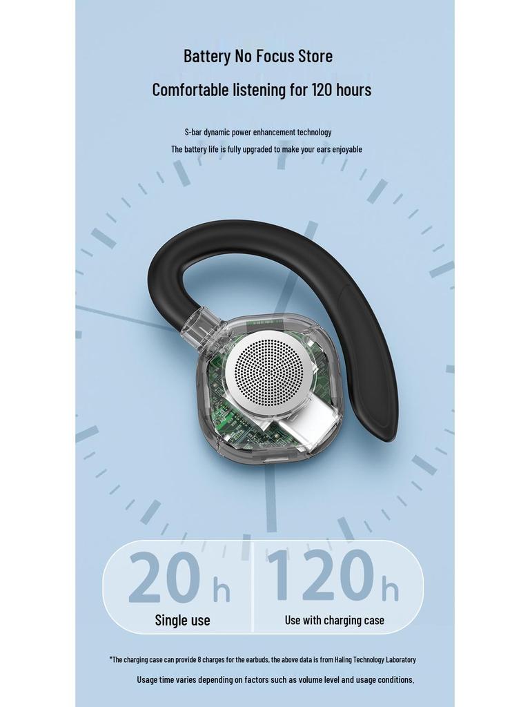 Cuffie In-Ear Bluetooth Wireless V58 con Cancellazione del Rumore, Display Digitale e Lunga Durata della Batteria per Sport e Viaggi