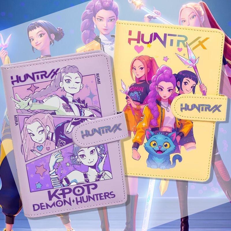 Kpop Hunters Notizbuch Studentenjournal Hardcover Loseblatt Cartoon Anime