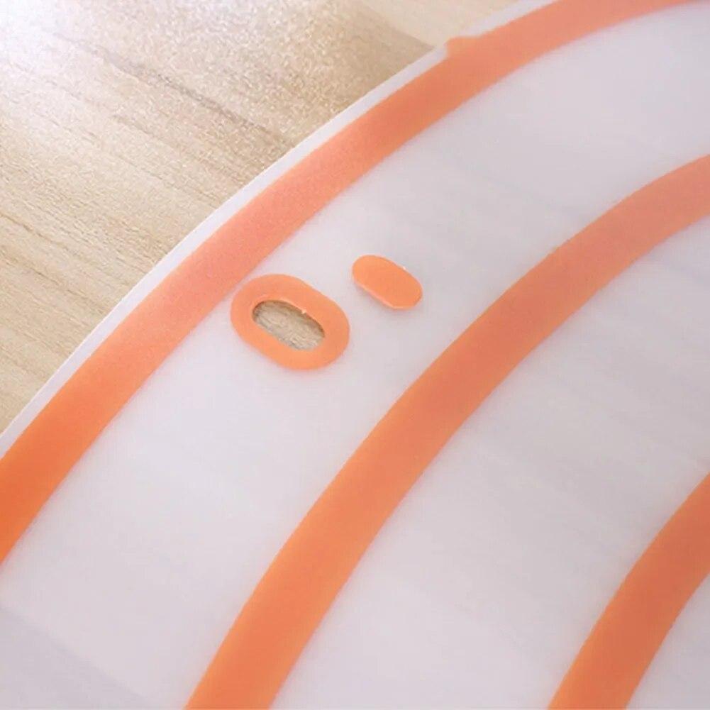 1pc, Cutting Board, Kitchen Plastic Cutting Board, Transparent Cutting Board, Non-slip Vegetable Meat Cutting Board, Chopping Bl