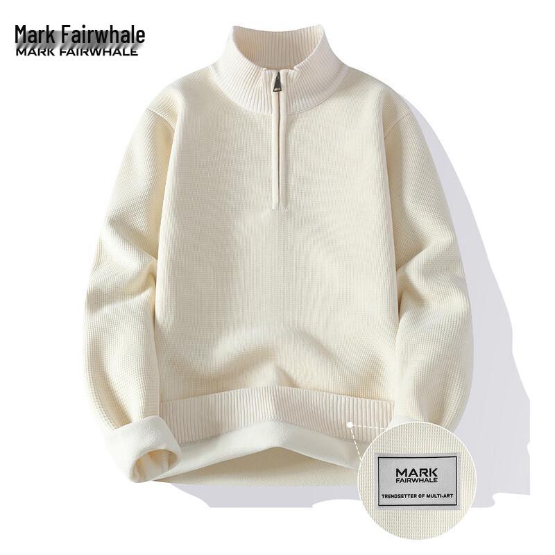 Mark Fairwhale Men's Simple Fashion Warm Knit Sweater