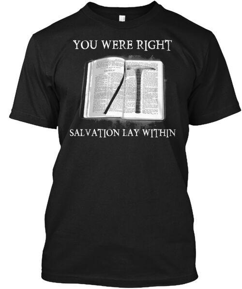 

Salvation T-Shirt Made in the USA Size S to 5XL S
